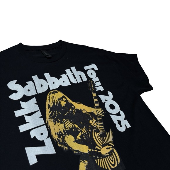 Zakk Sabbath Men's 2025 Tour Graphic T Shirt Size XL23 x 29 - Picture 3 of 4